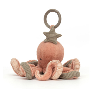 Jellycat Odell Octopus Activity Toy